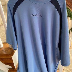 Men’s Nike Carolina Blue Mock Turtleneck Short Sleeve